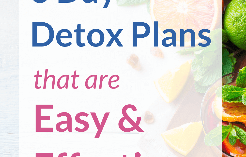 3 day detox plans that are safe, easy and effective. Watch bloat disappear, and your energy increase with these detox plans
