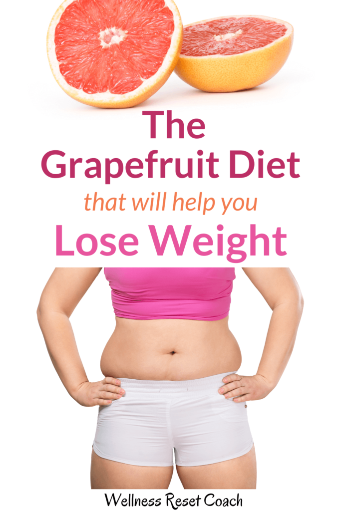 How the grapefruit diet will help you lose weight. In this post you'll learn the pros and cons and how it can help you lose weight #grapefruitdiet #dietsforweightloss #weightlossdiets