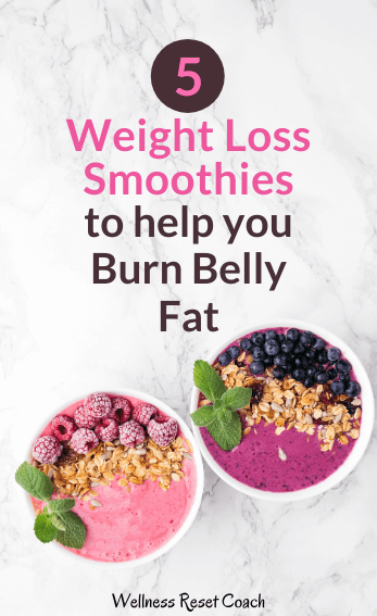 5 Weight Loss Smoothies to help you burn belly fat